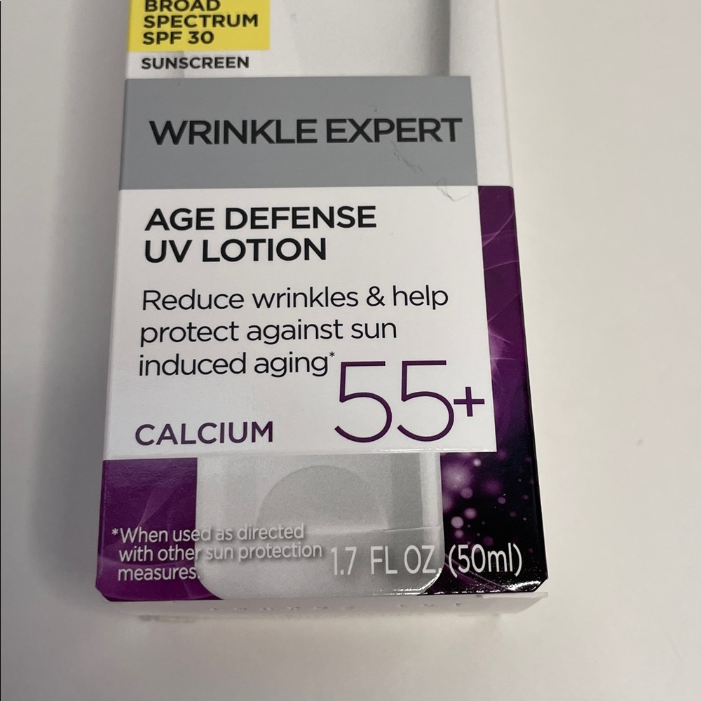 NIB L’ORÉAL PARIS Wrinkle Expert Age Defense UV Lotion 55+ - Picture 6 of 6